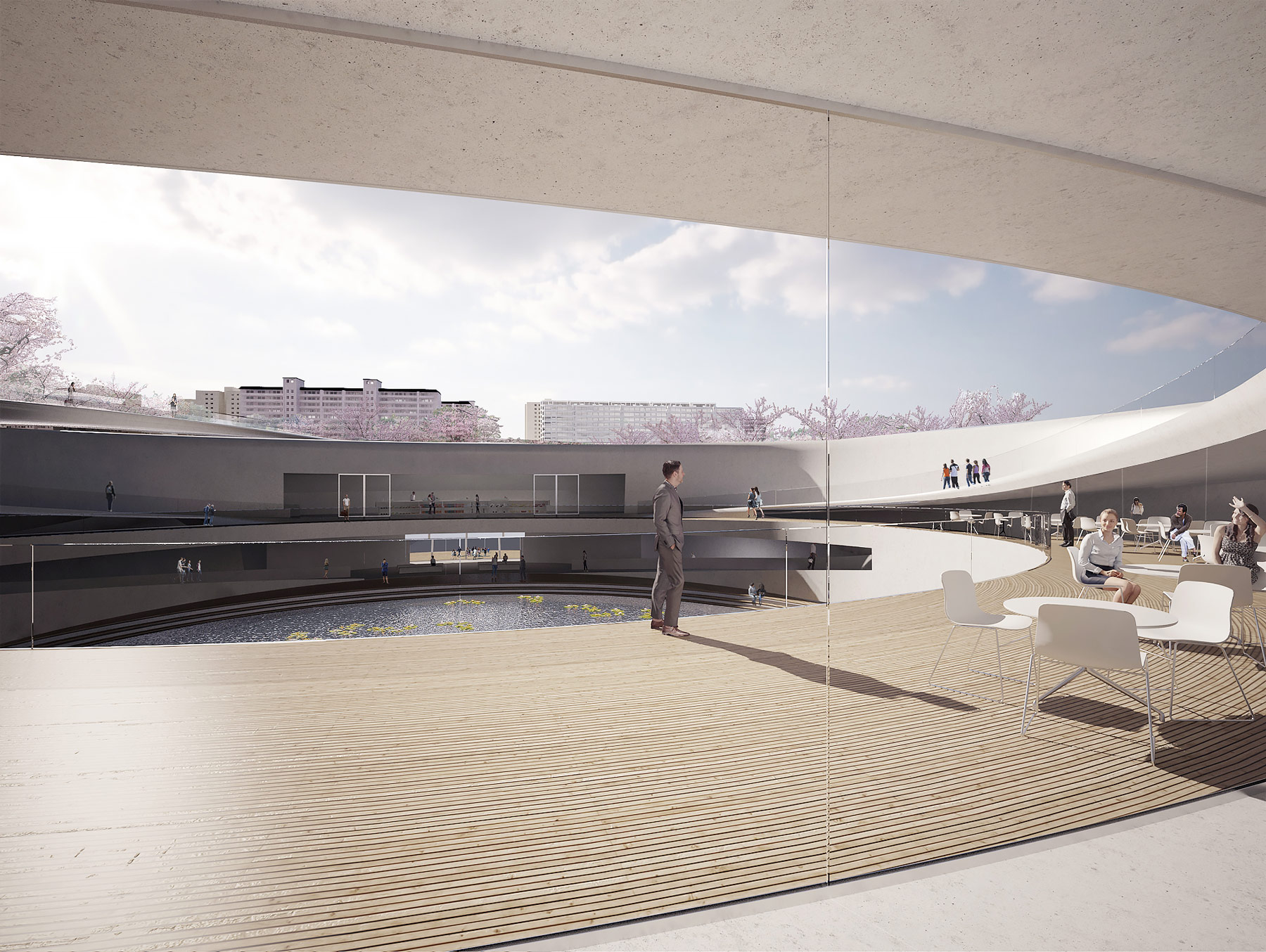 GFC architecture - Terminal de Ferry